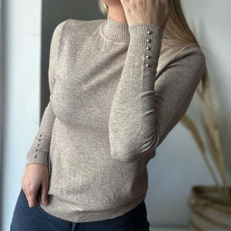ARRAKASTA - Sweater de cuello cerrado.