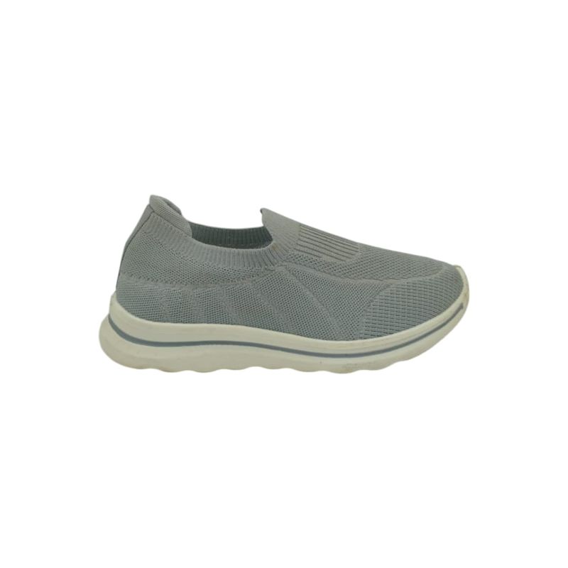 HERIEL - Zapatilla Gris Lona Mujer.