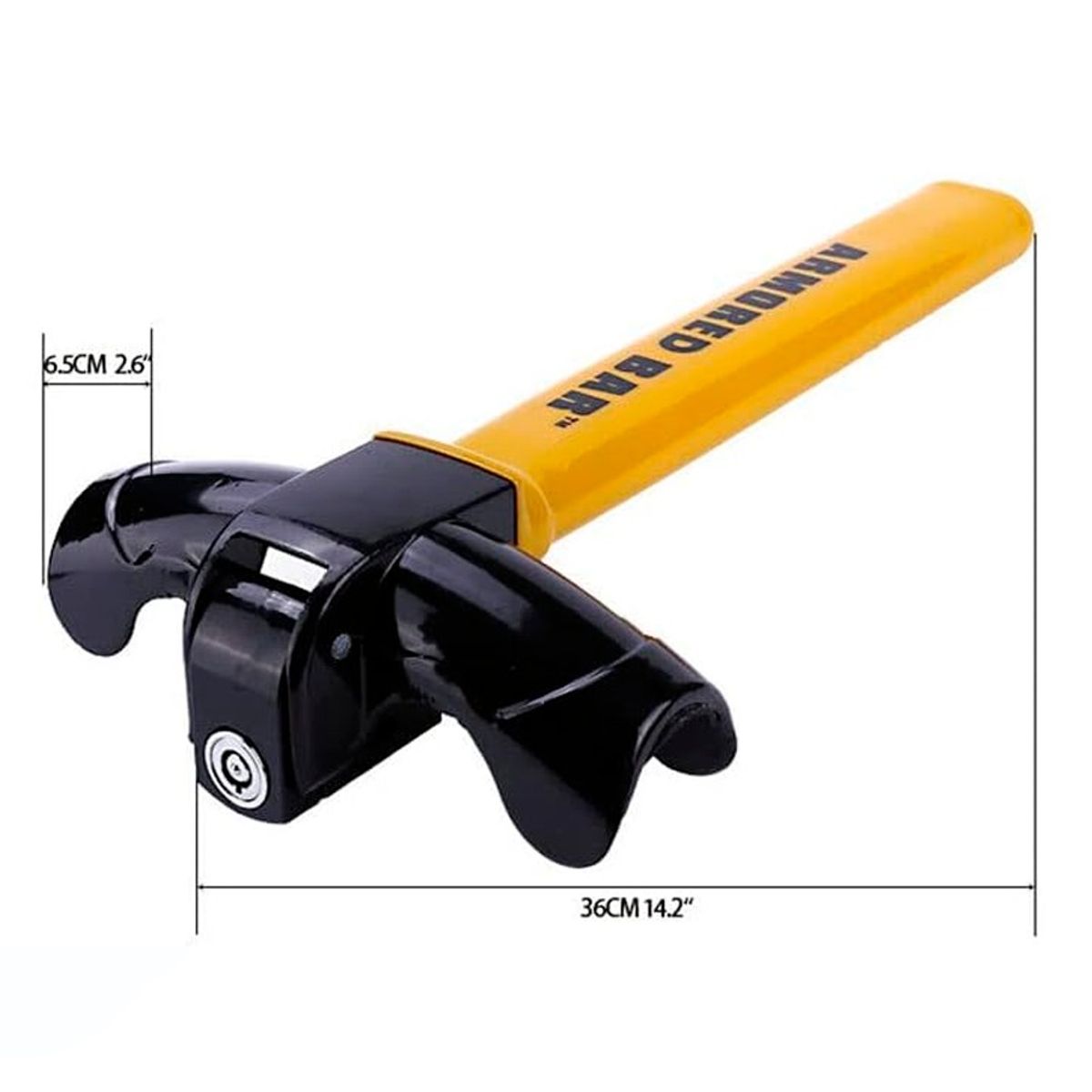 GENERICO - Bloqueo De Volante Tipo T Seguridad Para Automóviles