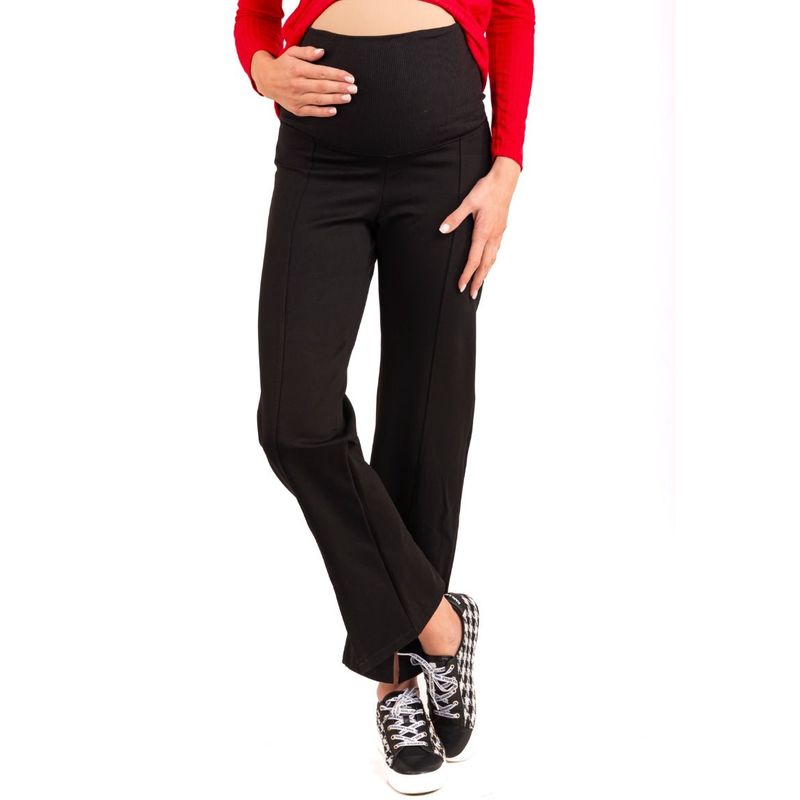 MADREMIA - Pantalon Maternal Tamara Negro Madremia