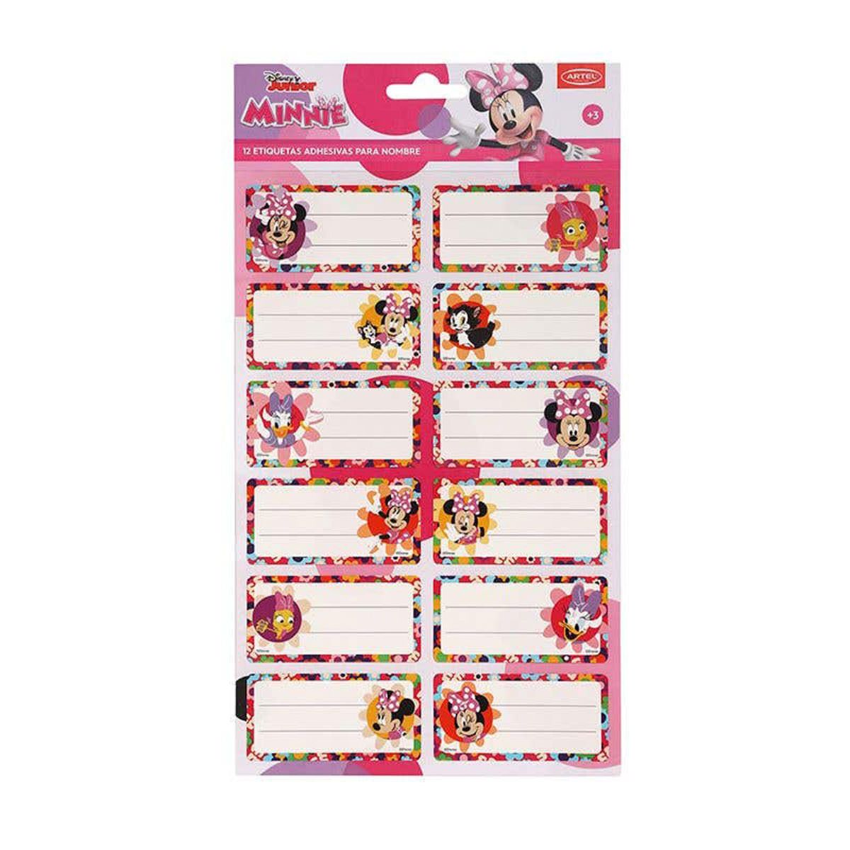 ARTEL - Set 12 Etiquetas 35x70mm Mickey - Artel