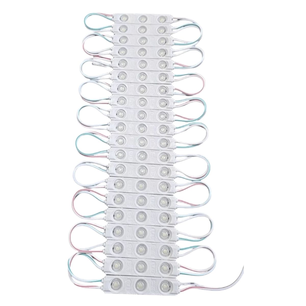 Pack 200 Módulos Led 12V 12W 2835 4500-5500K Luz Neutra, marca WANT - Foto Principal