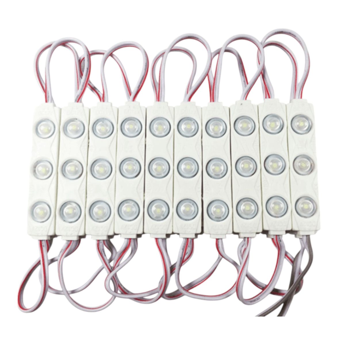Pack 200 Módulos Led 12V 12W 2835 4500-5500K Luz Neutra, marca WANT - Foto 2