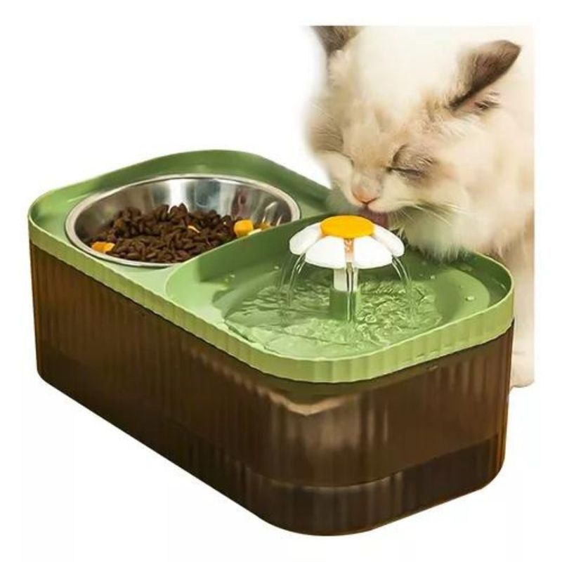 GENERICO - Bebedero Electrico De Agua Alimentador Para Gatos Y Mascotas