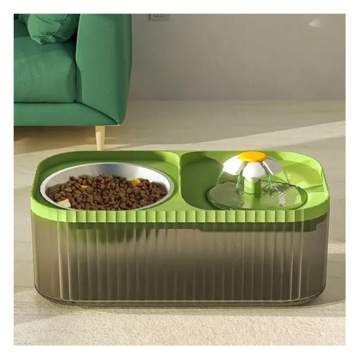 HOMEBRANDT - Bebedero Electrico De Agua Alimentador Para Gatos Y Mascotas