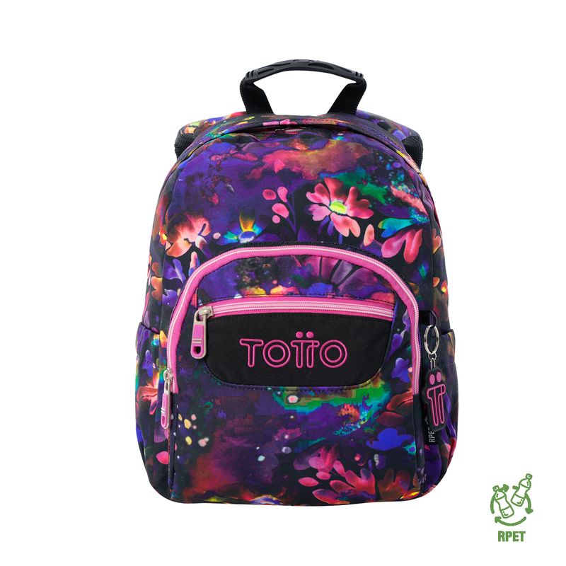 TOTTO - Mochila Escolar Para Niña Notebook 10 Tempera Totto