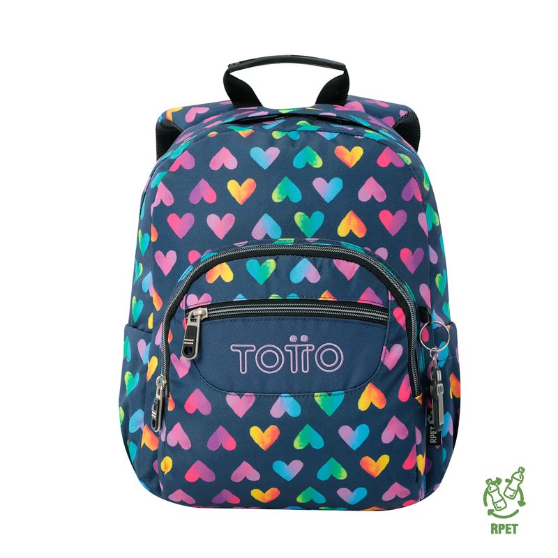 TOTTO - Mochila Escolar Para Niña Notebook 10 Tempera Totto
