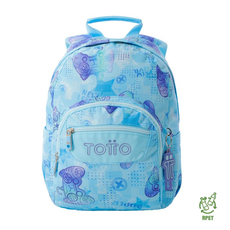 TOTTO - Mochila Escolar Para Niña Notebook 10 Tempera Totto