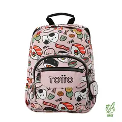 TOTTO - Mochila Escolar Para Niña Notebook 10 Tempera