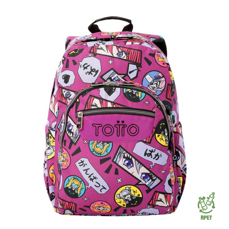 TOTTO - Mochila Escolar para Niña Notebook 14 Acuarela Totto