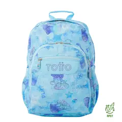 TOTTO - Mochila Escolar para Niña Notebook 14 Acuarela