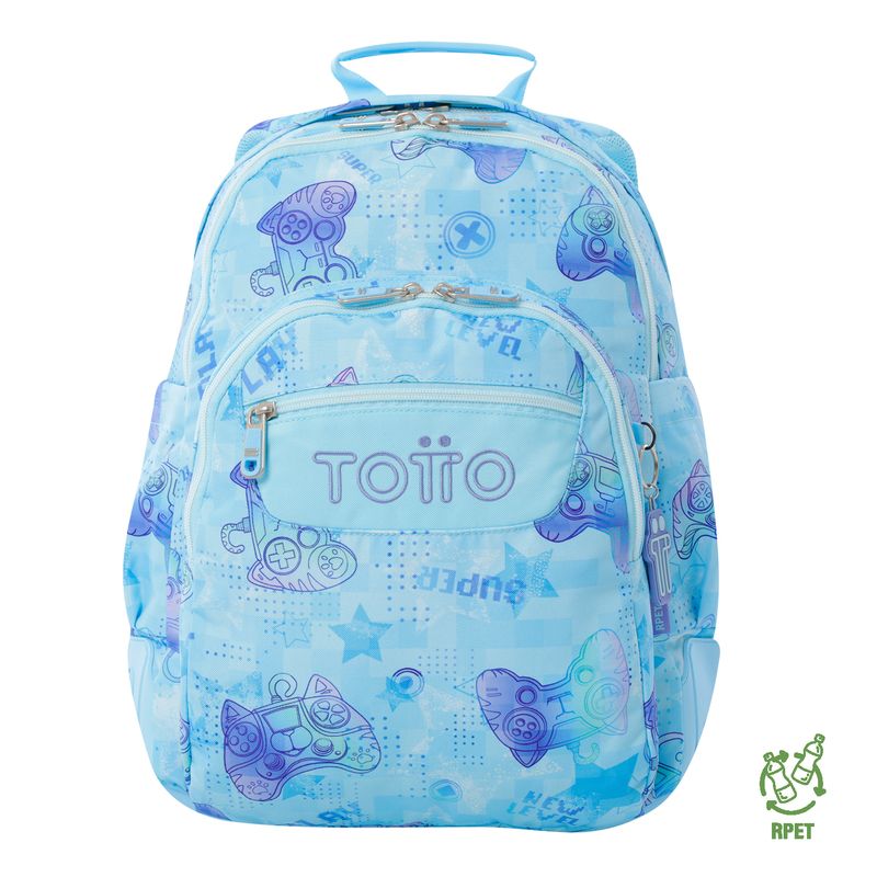TOTTO - Mochila Escolar Para Niña Notebook 14 Rayol Totto