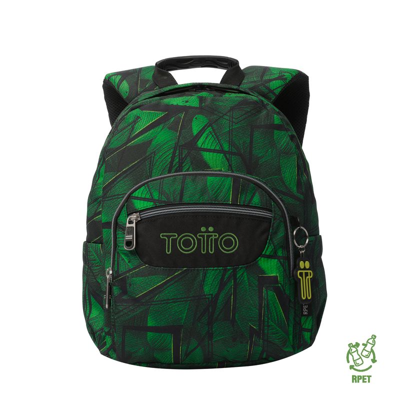 TOTTO - Mochila Escolar para niño Notebook 10 Tempera Totto