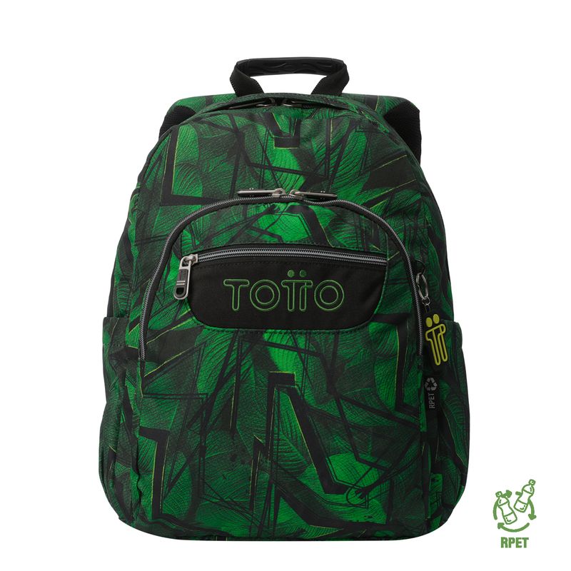 TOTTO - Mochila Escolar Para Niño Notebook 14 Acuarela Totto