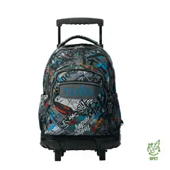 TOTTO - Mochila Escolar Con Ruedas para Niño Renglon