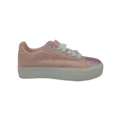 HERIEL - Zapatilla Rosa Metalizada Mujer