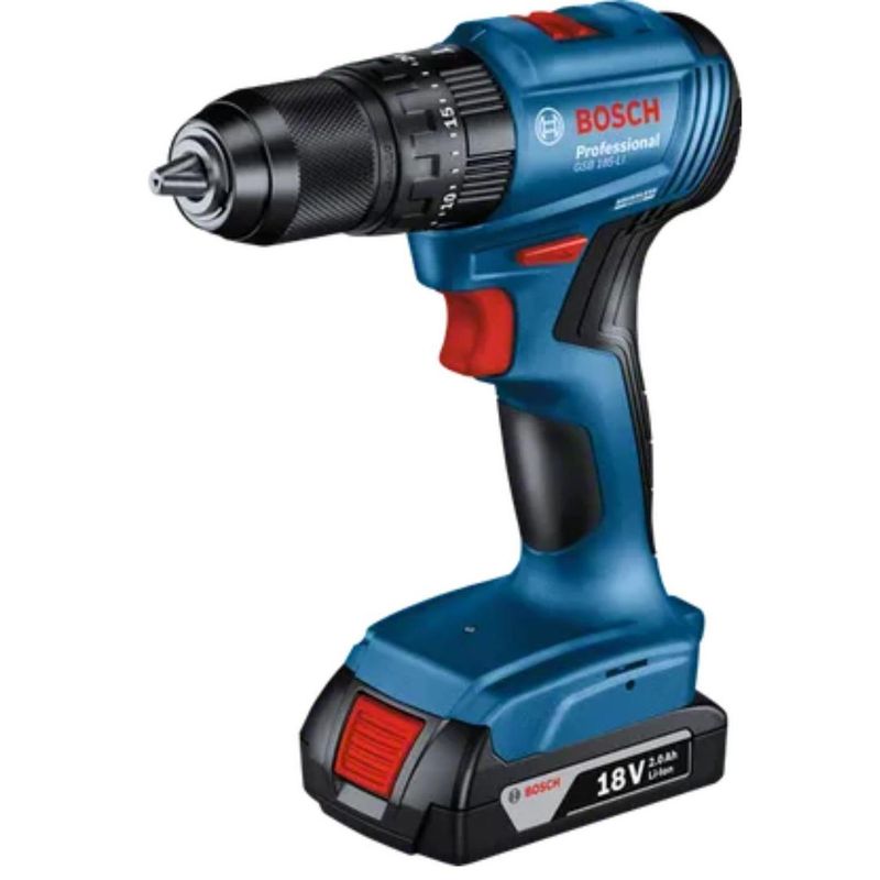 BOSCH - Kit Bosch Taladro Perc. GSB 185 y Atornillador Impacto GDR 18V-200