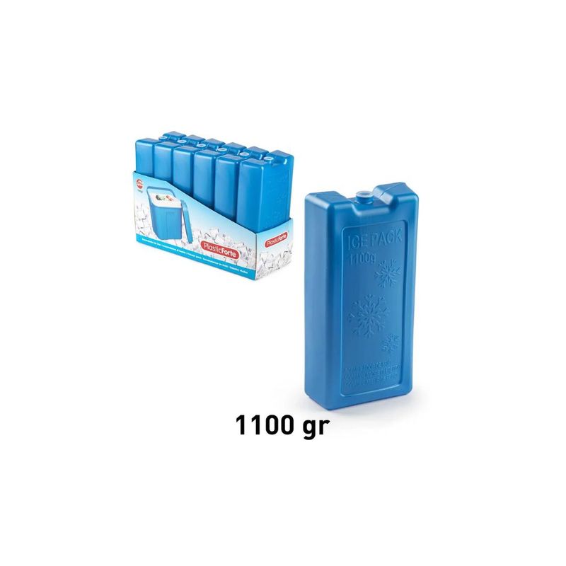 GENERICO - ACUMULADOR DE FRIO 1100G 1UNID AZUL METALIZADO