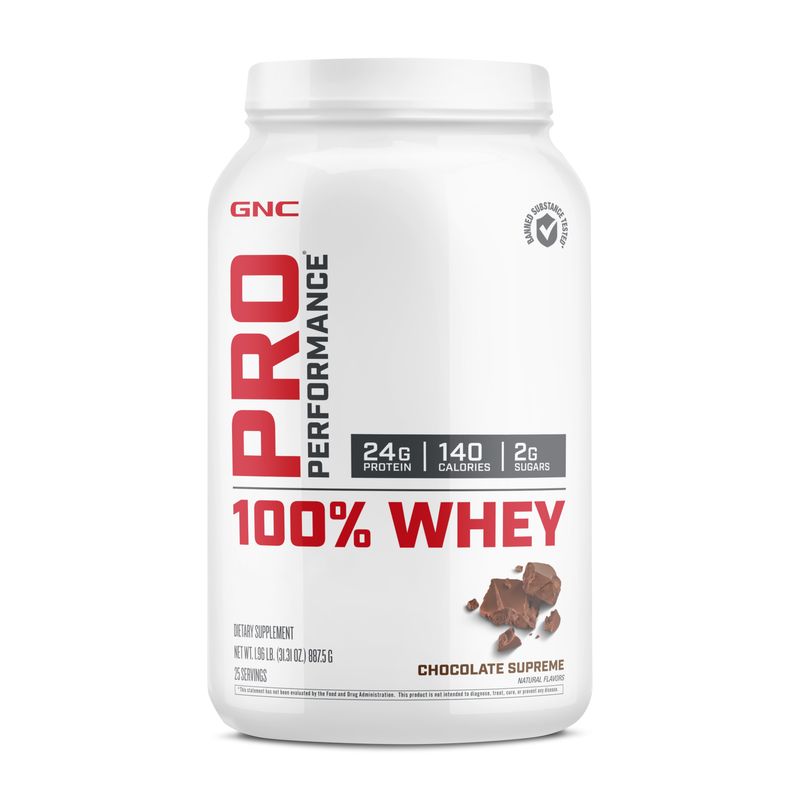 GNC - GNC BATIDO DE PROTEINA (SUERO DE LECHE) CHOCOLATE 25 SRVS