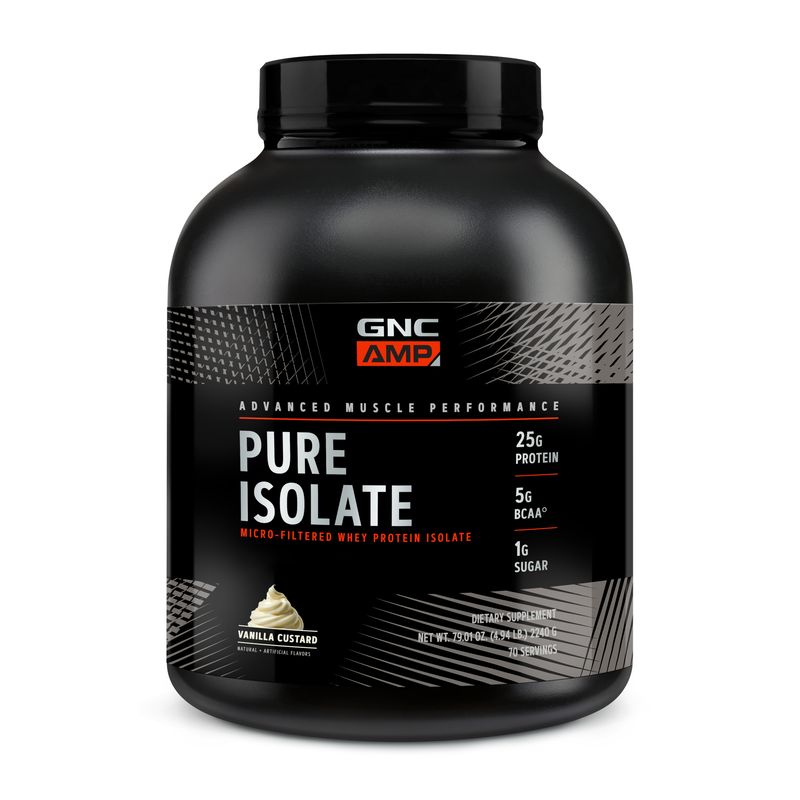 GNC - GNC AMP PURE ISOLATE VAINILLA / NATILLA, 70 SERVIDAS