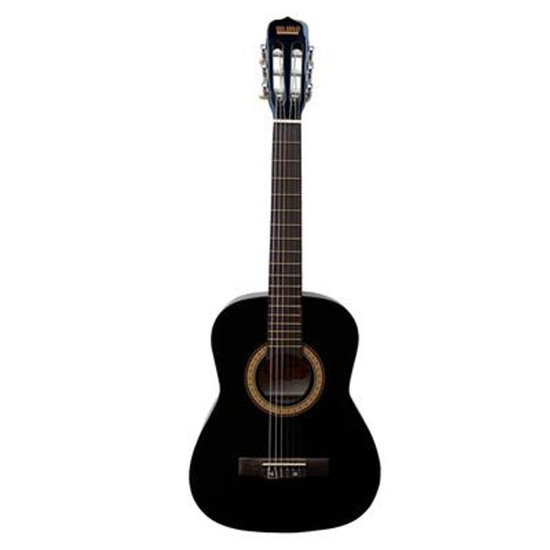 SEVILLANA - Guitarra Acústica Sevillana 34 Con Funda Negra Mlab - Negro