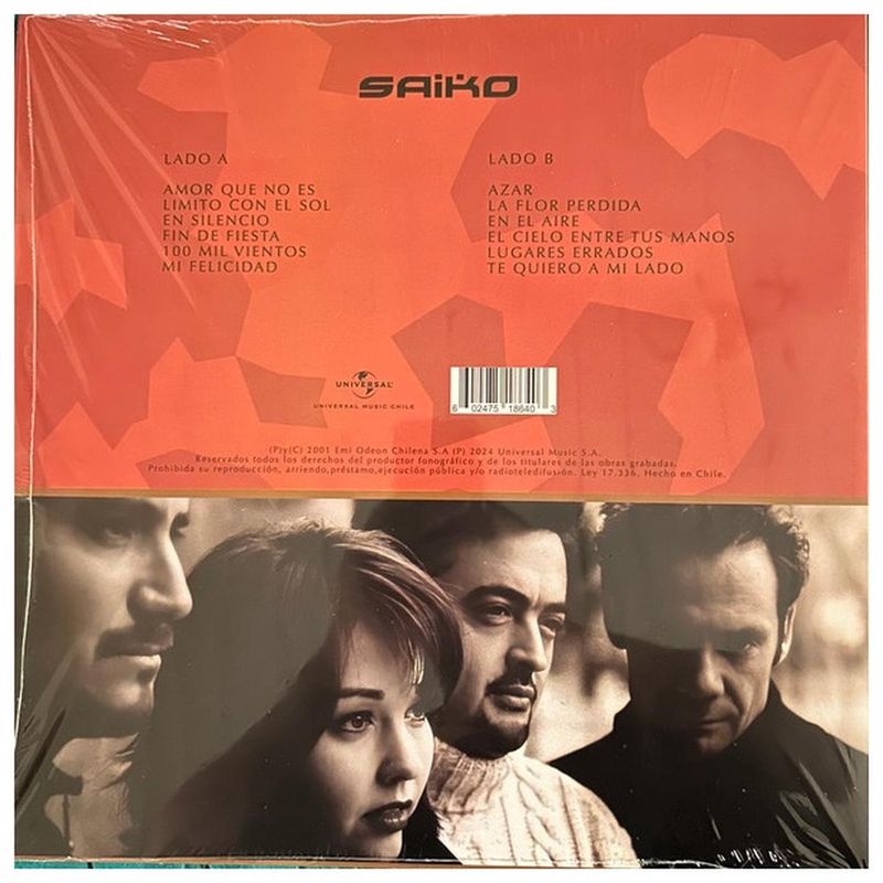 HITWAY MUSIC - SAIKO - CAMPOS FINITOS - VINILO