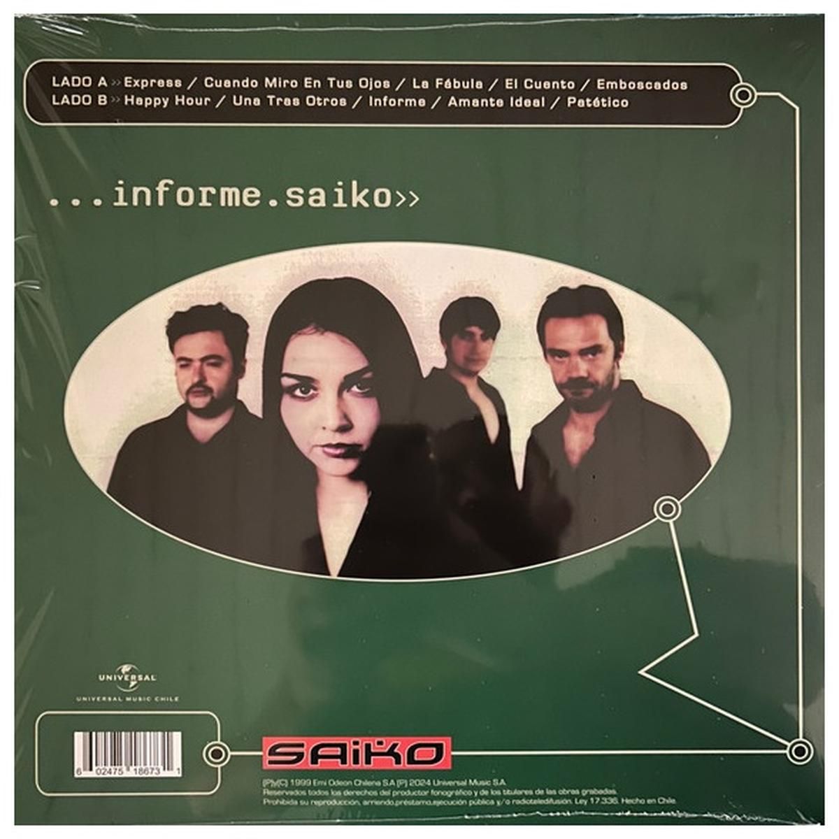 HITWAY MUSIC - SAIKO - INFORME SAIKO - VINILO