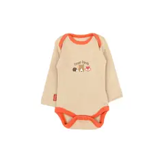 FICCUS - Body Bebé Niño Autumn Beige