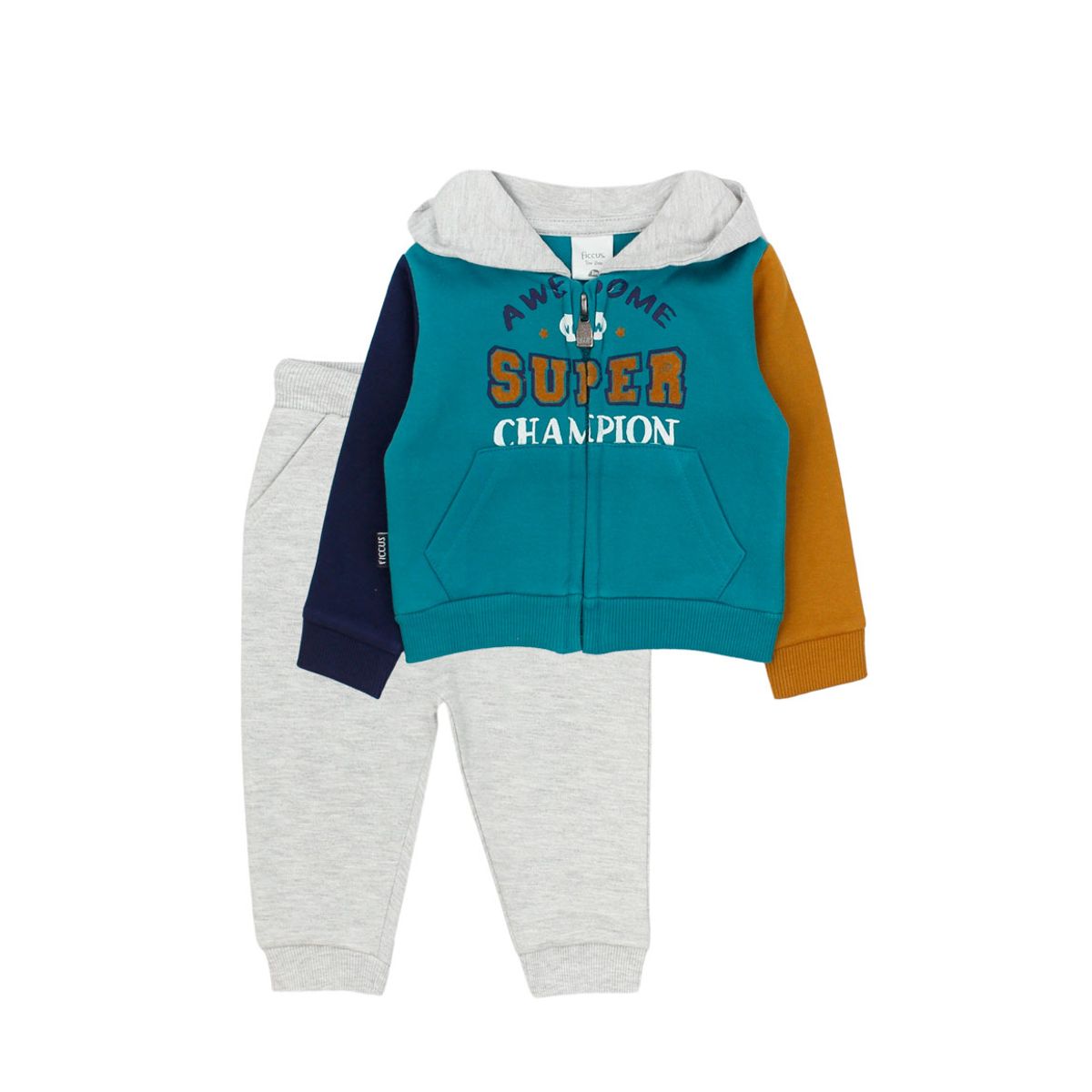 FICCUS - Buzo Bebé Niño Campus Gris