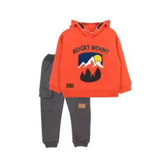 FICCUS - Buzo Kids Niño Foresta Rojo