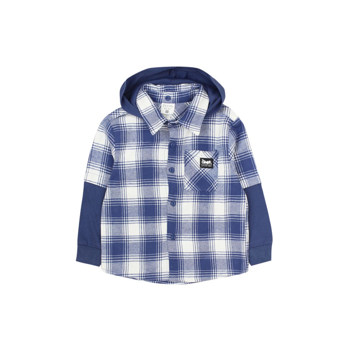 FICCUS - Camisa Kids Niño Power Azul