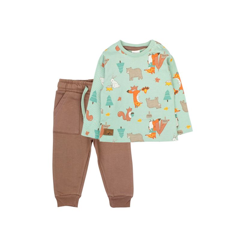 FICCUS - Conjunto Bebé Niño Foresta Verde