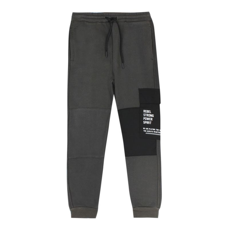 FICCUS - Pantalón buzo Junior Niño Power Gris