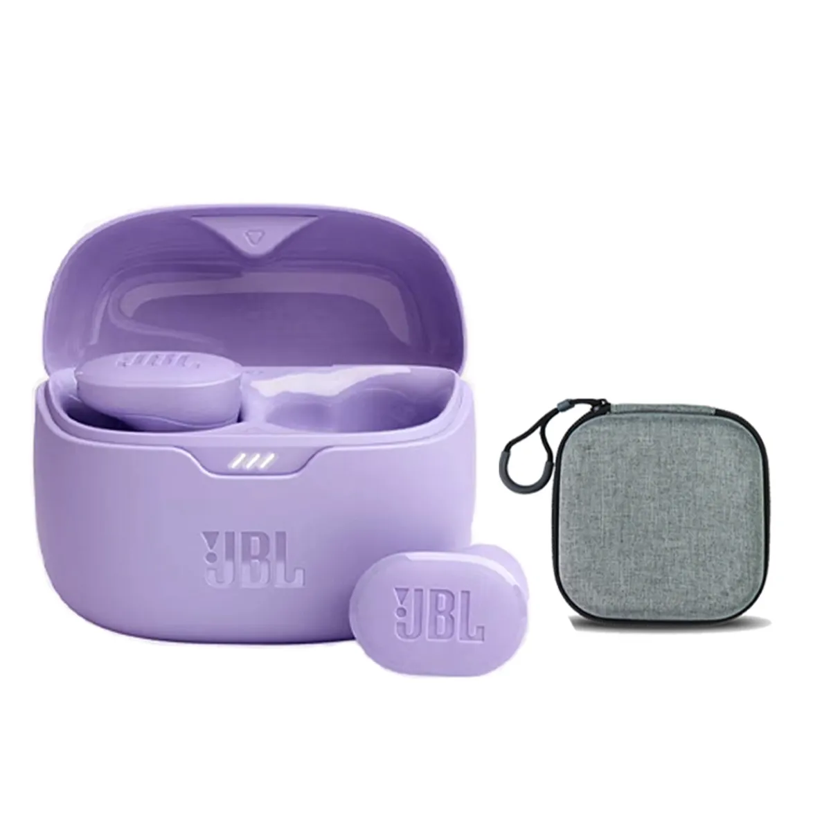 JBL - Audífonos Bluetooth JBL TUNE BUDS esmerilado Púrpura Y Estuche_