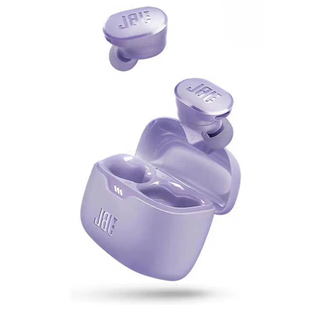 JBL - Audífonos Bluetooth JBL TUNE BUDS esmerilado Púrpura Y Estuche_