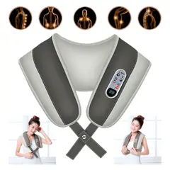 MOVI - Masajeador cuello y espalda con calor y control digital.-