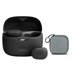 JBL - Audífonos Bluetooth TUNE BUDS esmerilado NegroY Estuche