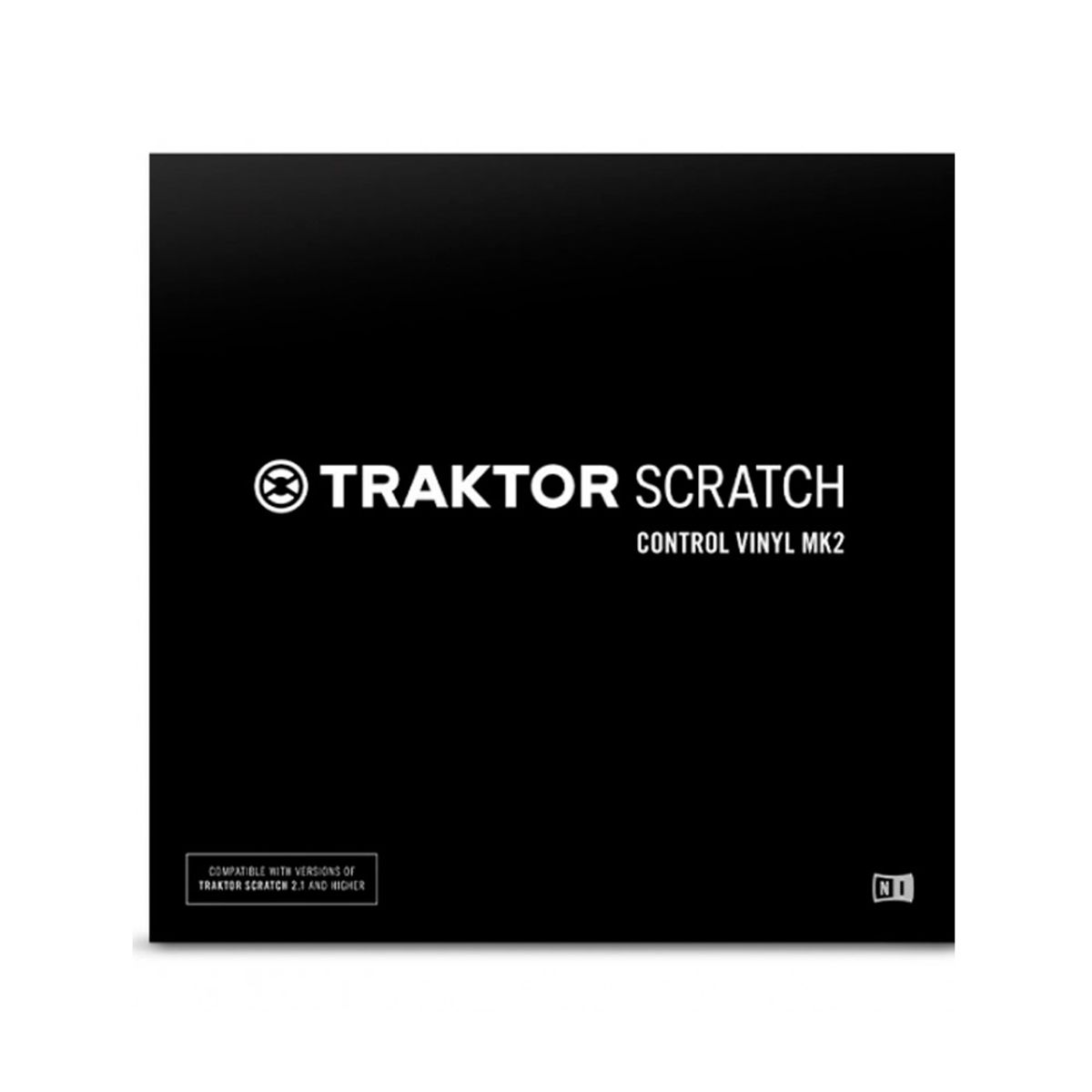 NATIVE INSTRUMENTS - Vinilo Traktor Scratch Control Vinyl MK2 Color Transparente