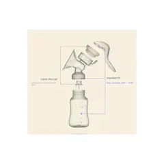 GENERICO - Extractor De Leche Materna Manual Copa De Silicona