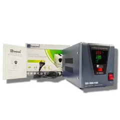 GENERICO - REGULADOR ESTABILIZADOR AUTOMÁTICO 3000W 220VAC-AVR-RELÉ - ALTA CALIDAD