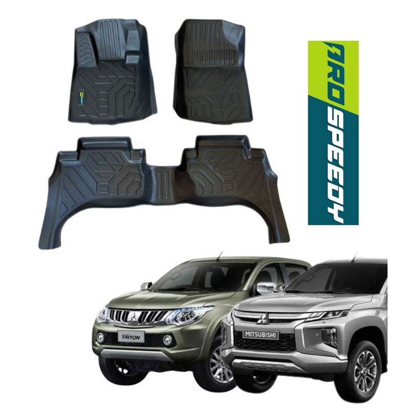 GENERICO - PISOS CALCE PERFECTO PROSPEEDY MITSUBISHI L200 2005-2024
