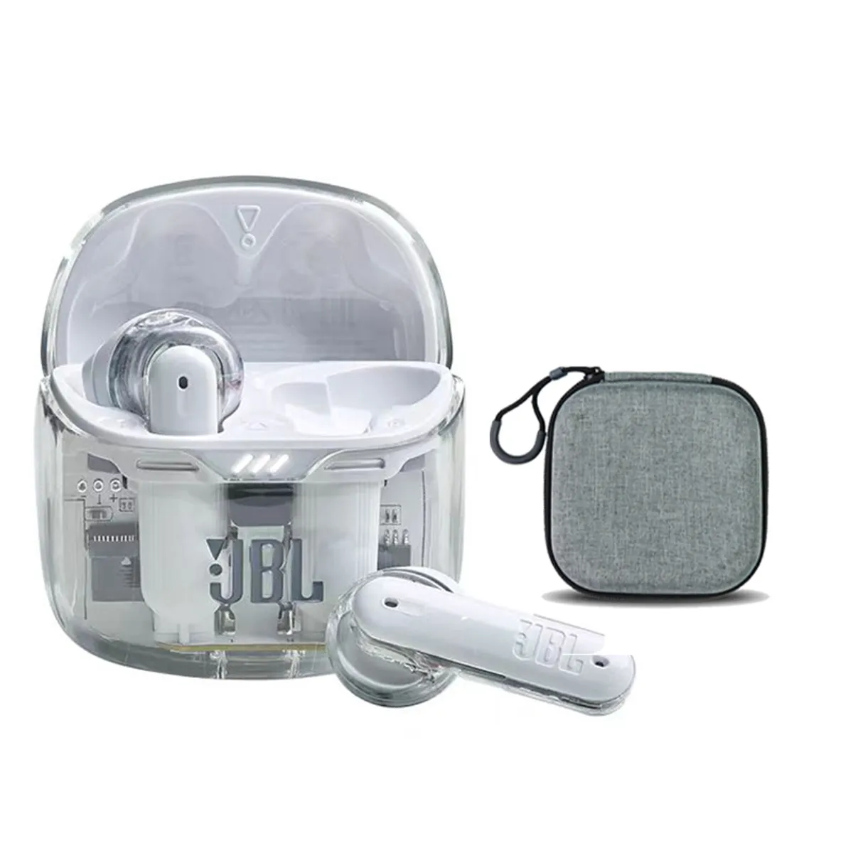 JBL - Audífono Tune Flex JBL-Blanco Y Estuche_