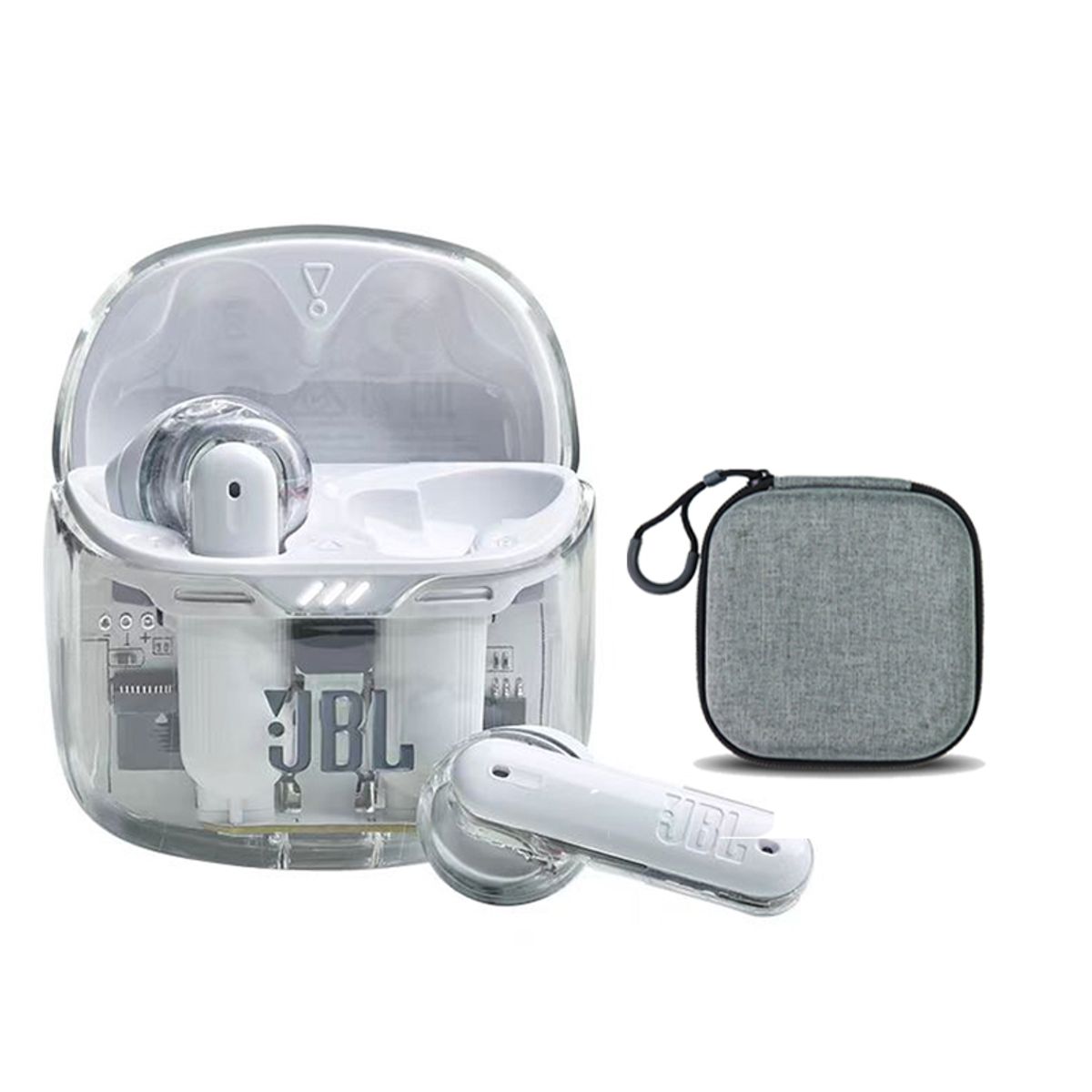 JBL - Audífono Tune Flex JBL-Blanco Y Estuche_