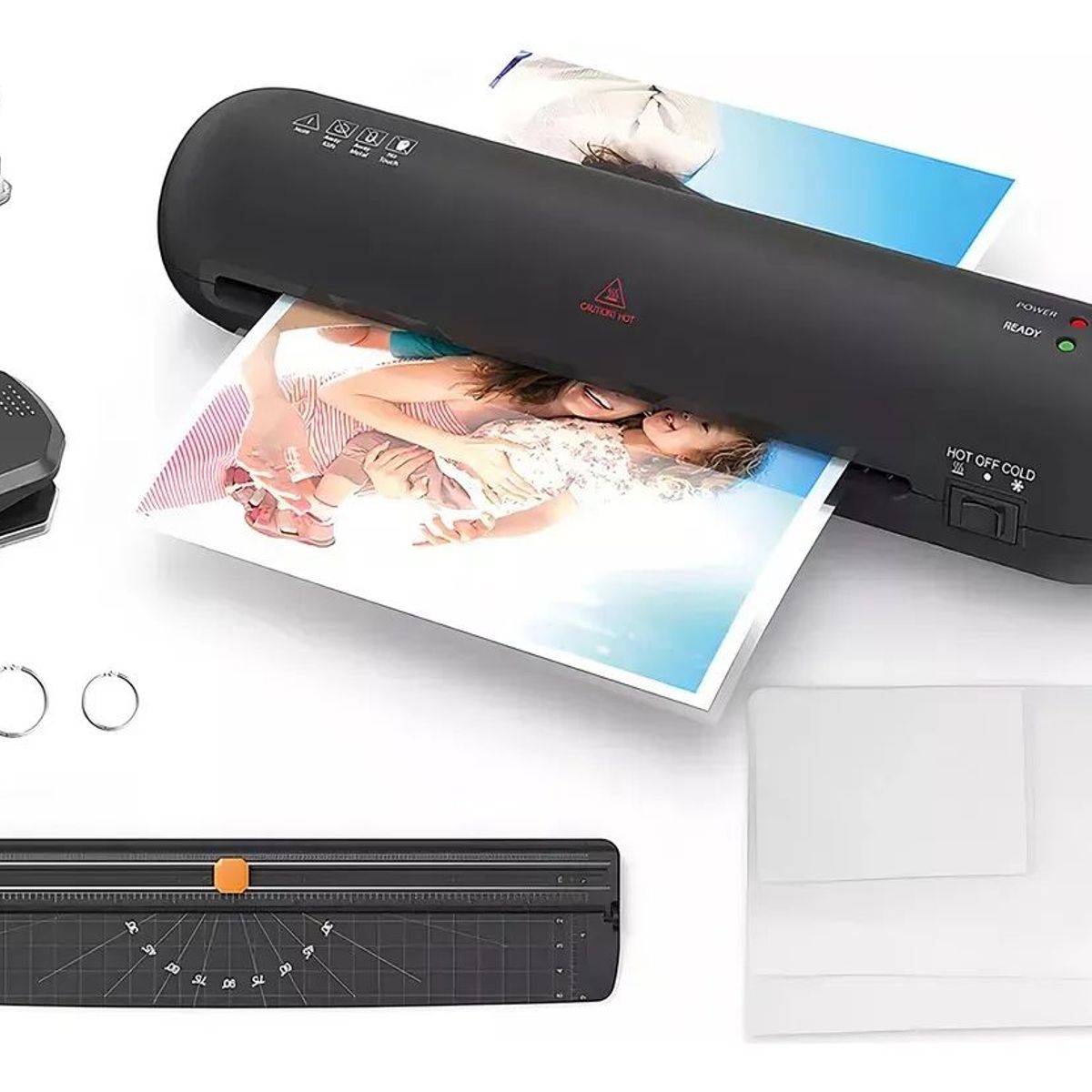 SHOP EHOME BAG - Termolaminadora Plastificadora 6 En 1 Frio Calor Guillotina