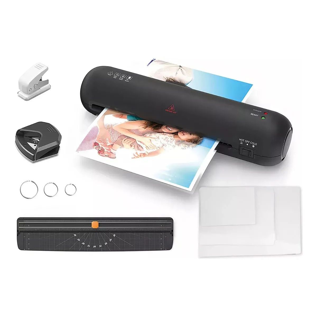 SHOP EHOME BAG - Termolaminadora Plastificadora 6 En 1 Frio Calor Guillotina