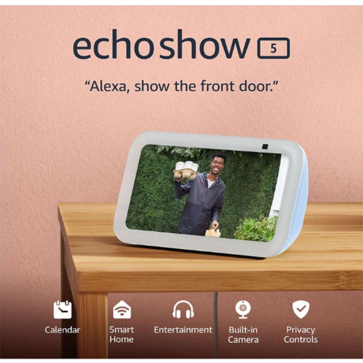 AMAZON - Parlante Smart - Amazon Echo Show 5 (2023) - Asistente de Voz (Alexa)