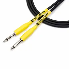 SANTO ANGELO - Cable de instrumento Samurai Series Recto/Recto 4,57m - Negro