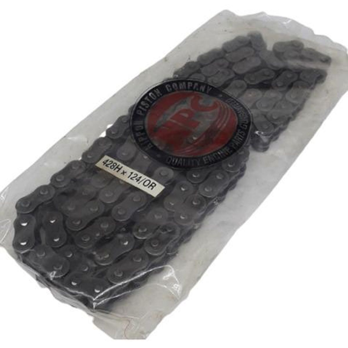 GENERICO - Cadena Moto O-ring 428 X 124 Npc - Negro