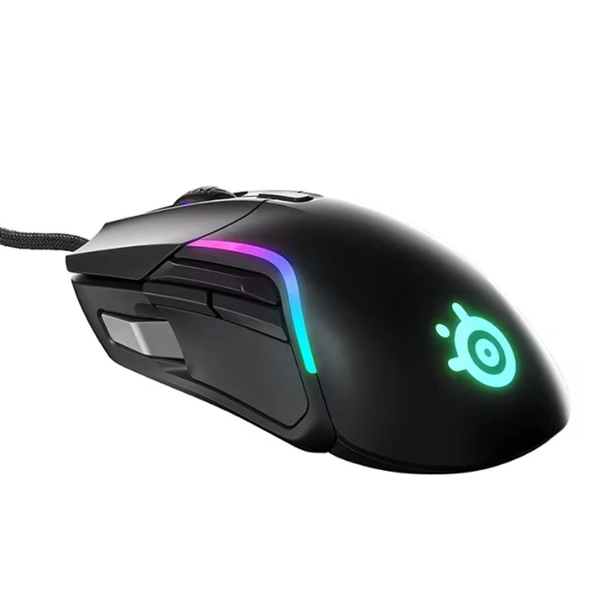 STEELSERIES - Mouse juegos deportes electrónicos cable Steelseries rival 5 -Negro