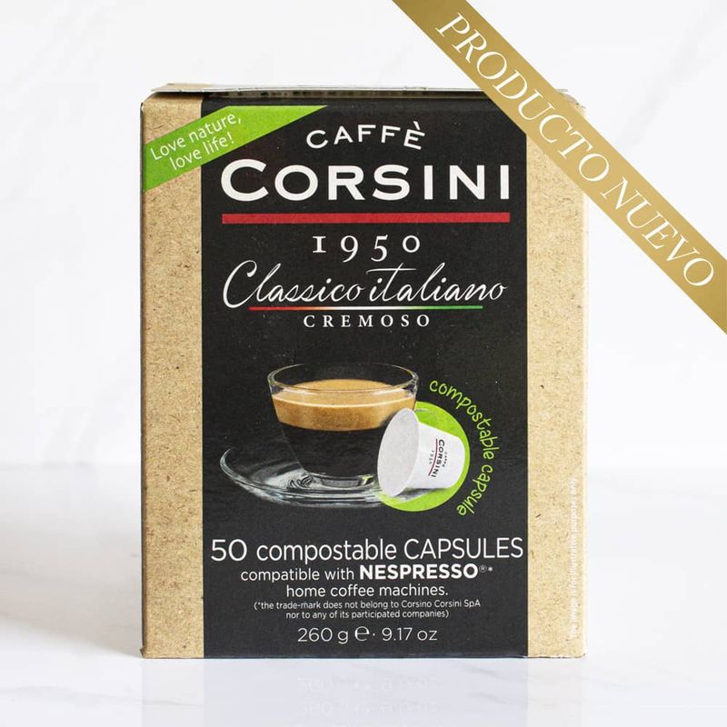 CORSINI - 50 Capsulas Nespresso Cafe Classico Corsini.